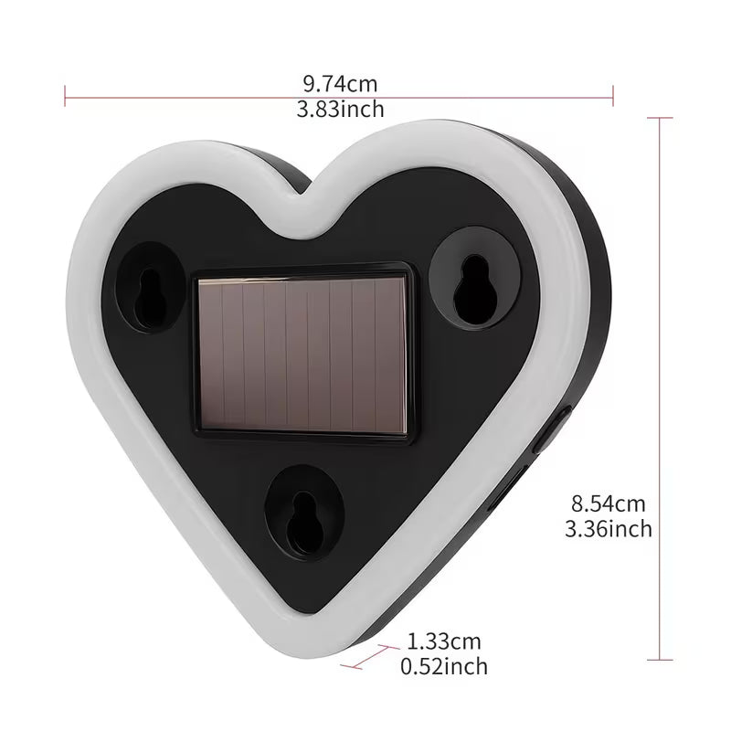 Kalp Neon LED  Kablosuz Araç Ambiyans