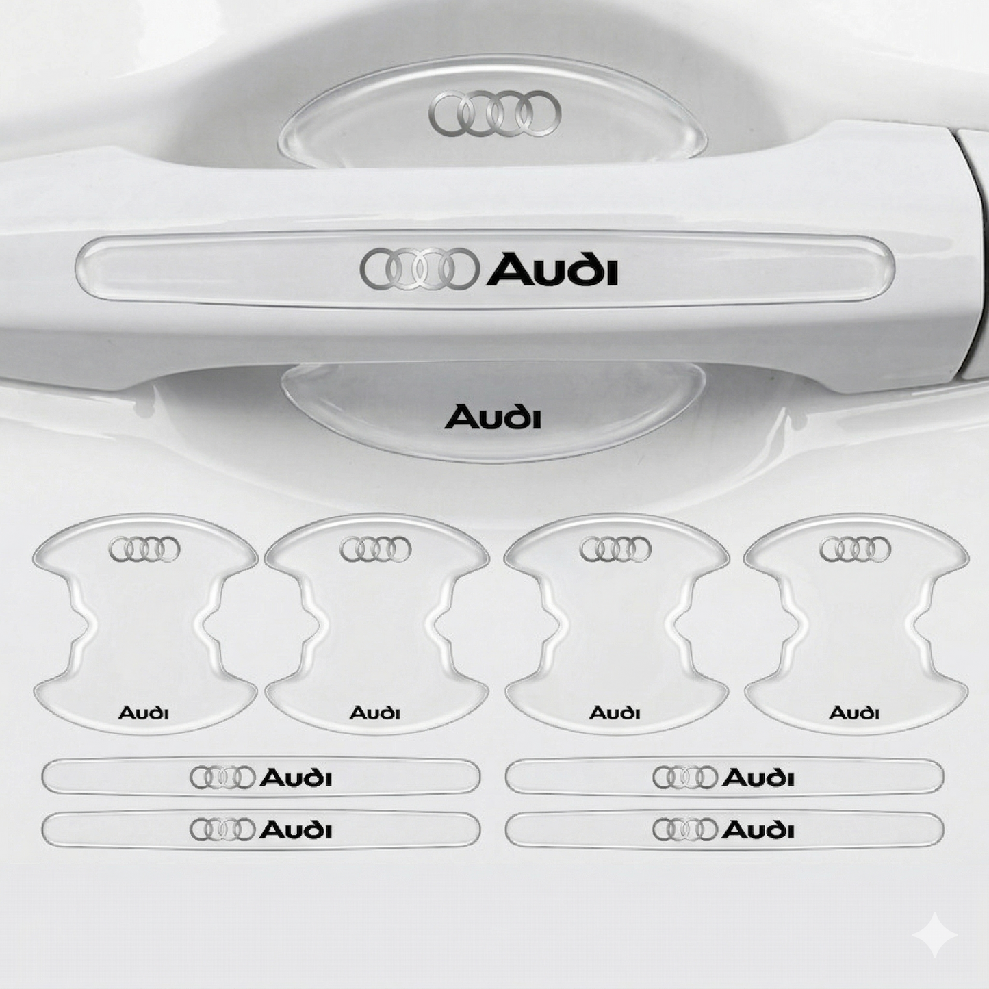 Özel Tasarım Marka Logolu Kapı Kolu Çizik Önleyici Koruma / Premium Aksesuar