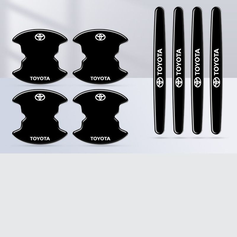 Özel Tasarım Marka Logolu Kapı Kolu Çizik Önleyici Koruma / Premium Aksesuar