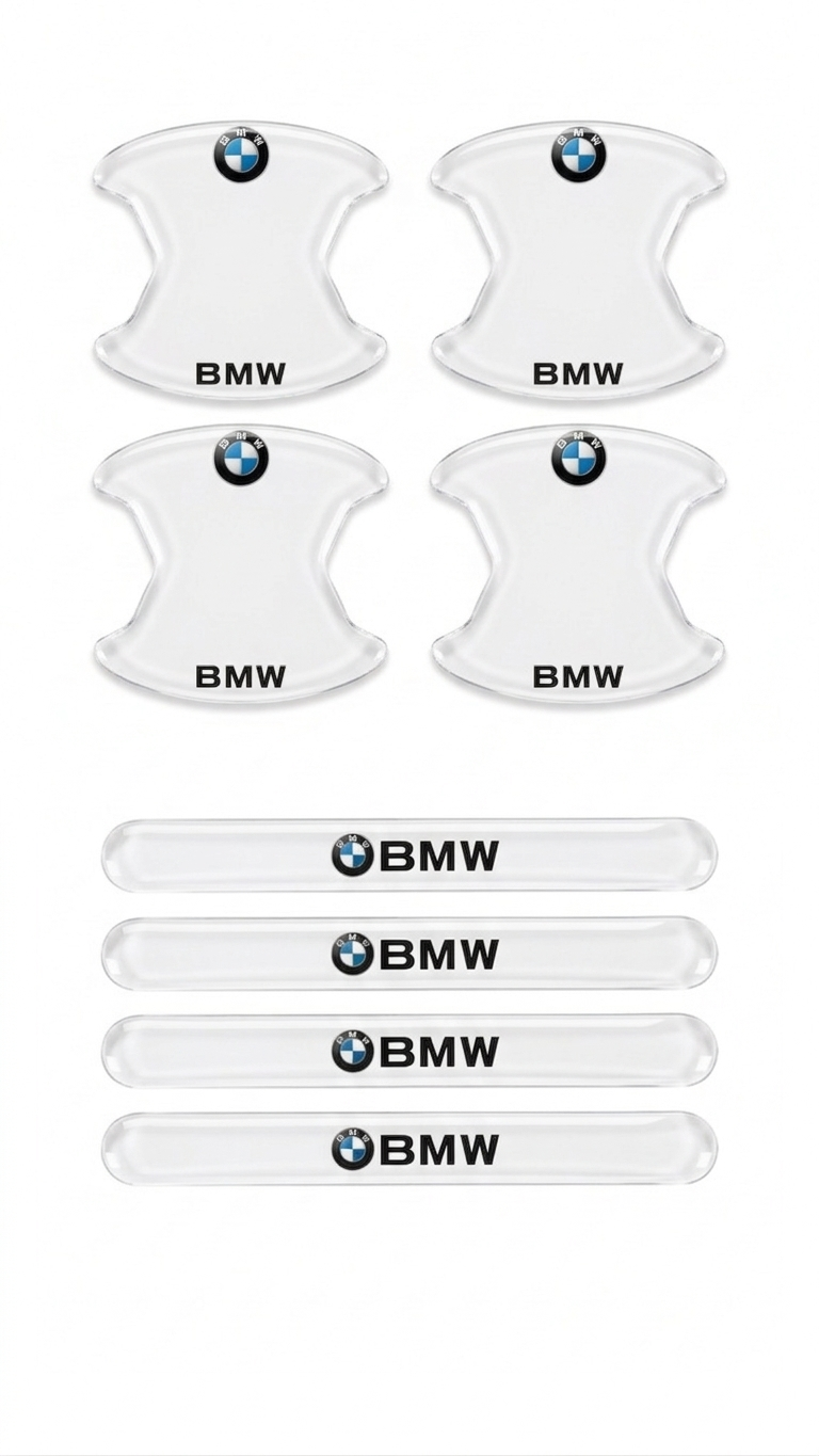 Özel Tasarım Marka Logolu Kapı Kolu Çizik Önleyici Koruma / Premium Aksesuar