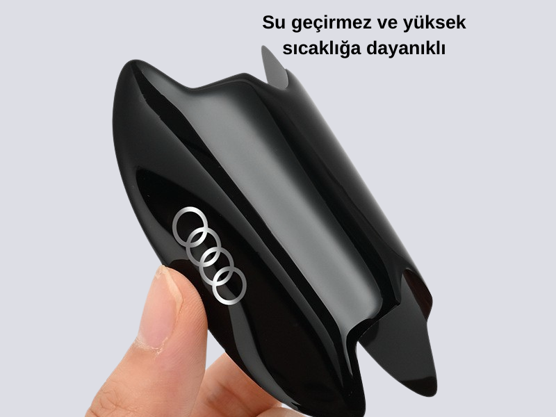 Özel Tasarım Marka Logolu Kapı Kolu Çizik Önleyici Koruma / Premium Aksesuar