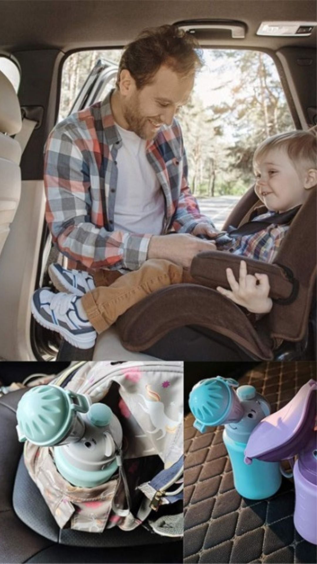 Seyahatlerde Tuvalet Krizini Bitiren Portatif Çocuk Pisuarı – Sızdırmaz & Hijyenik