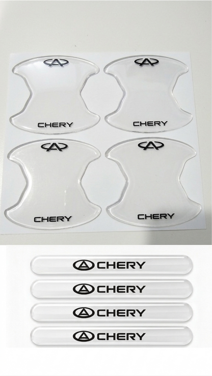 Özel Tasarım Marka Logolu Kapı Kolu Çizik Önleyici Koruma / Premium Aksesuar