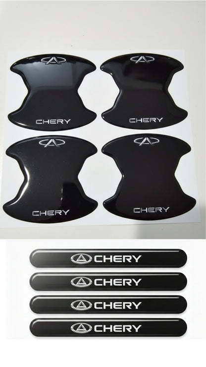 Özel Tasarım Marka Logolu Kapı Kolu Çizik Önleyici Koruma / Premium Aksesuar