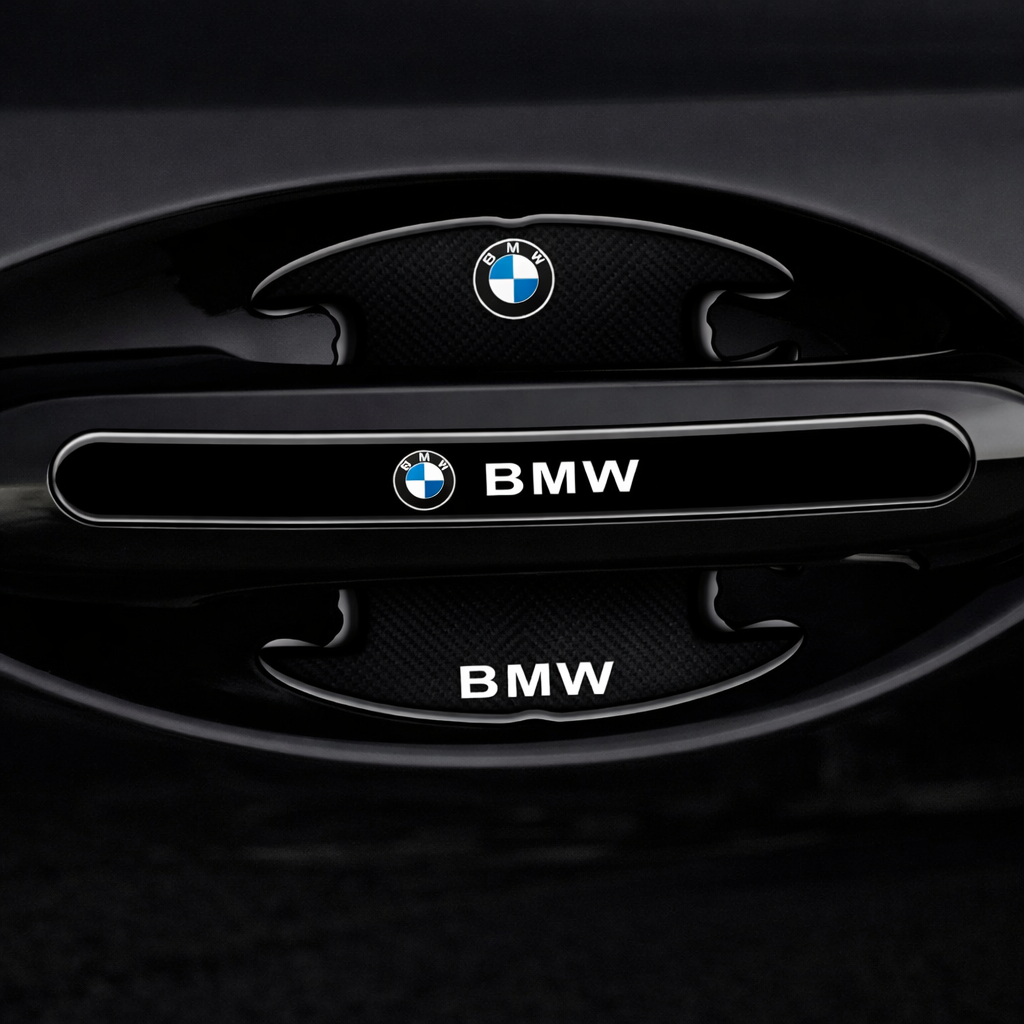 Özel Tasarım Marka Logolu Kapı Kolu Çizik Önleyici Koruma / Premium Aksesuar