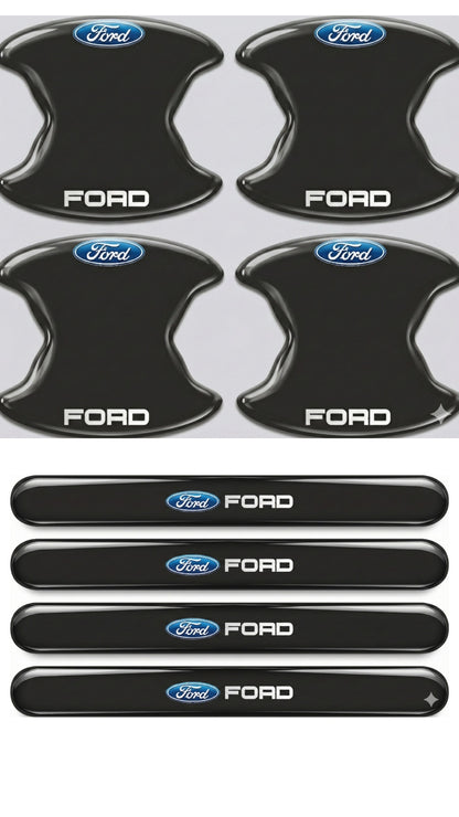 Özel Tasarım Marka Logolu Kapı Kolu Çizik Önleyici Koruma / Premium Aksesuar