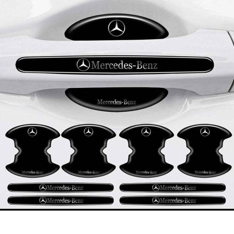 Özel Tasarım Marka Logolu Kapı Kolu Çizik Önleyici Koruma / Premium Aksesuar