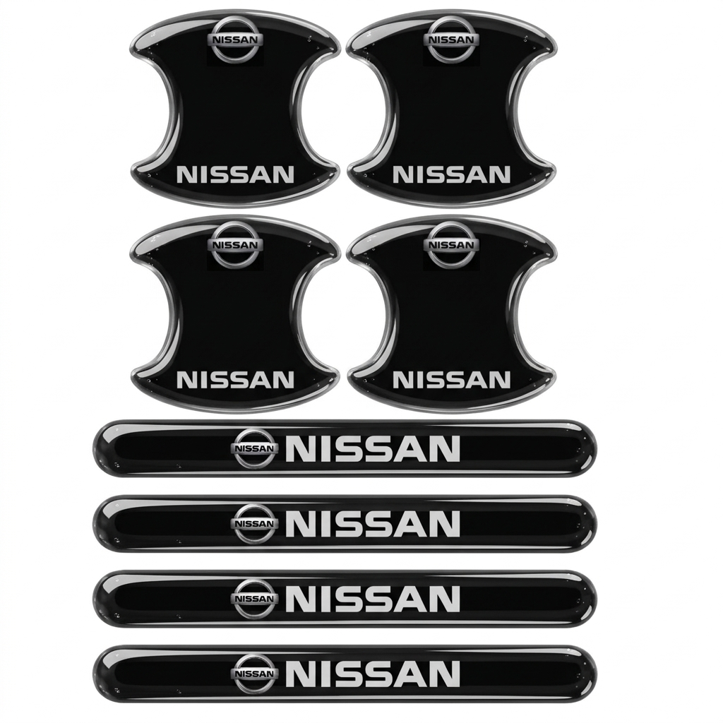 Özel Tasarım Marka Logolu Kapı Kolu Çizik Önleyici Koruma / Premium Aksesuar