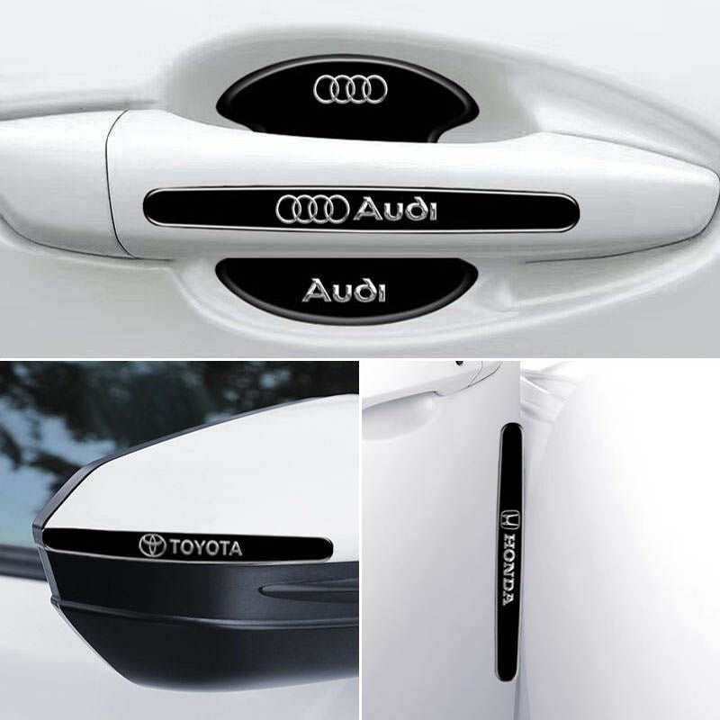 Özel Tasarım Marka Logolu Kapı Kolu Çizik Önleyici Koruma / Premium Aksesuar