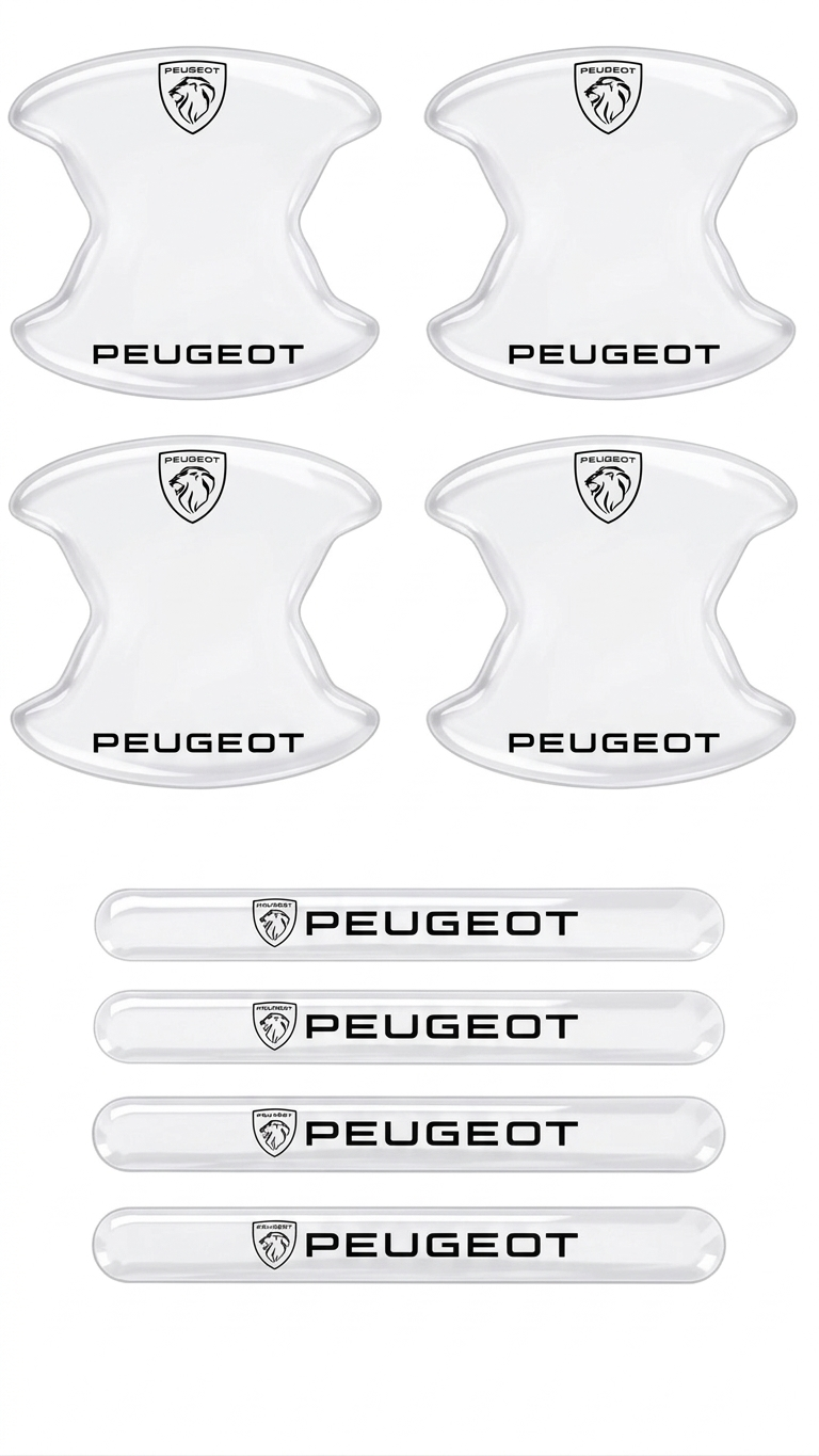 Özel Tasarım Marka Logolu Kapı Kolu Çizik Önleyici Koruma / Premium Aksesuar