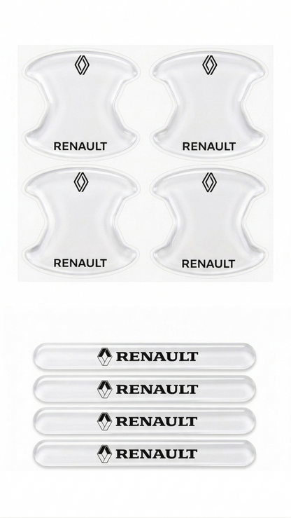 Özel Tasarım Marka Logolu Kapı Kolu Çizik Önleyici Koruma / Premium Aksesuar