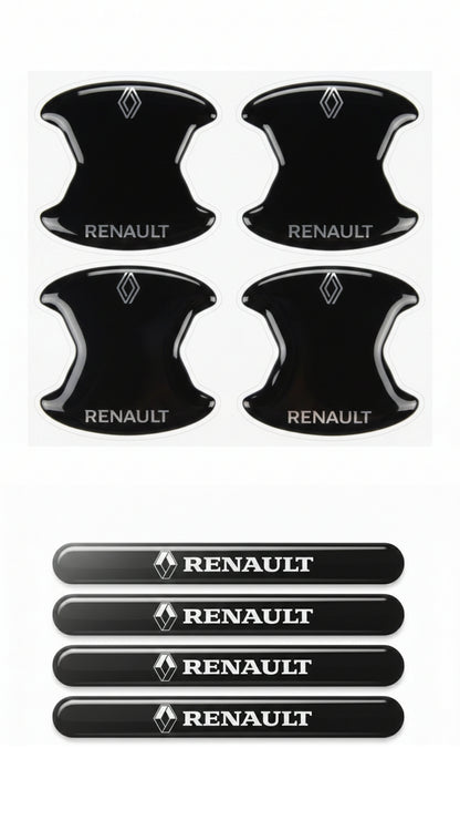 Özel Tasarım Marka Logolu Kapı Kolu Çizik Önleyici Koruma / Premium Aksesuar