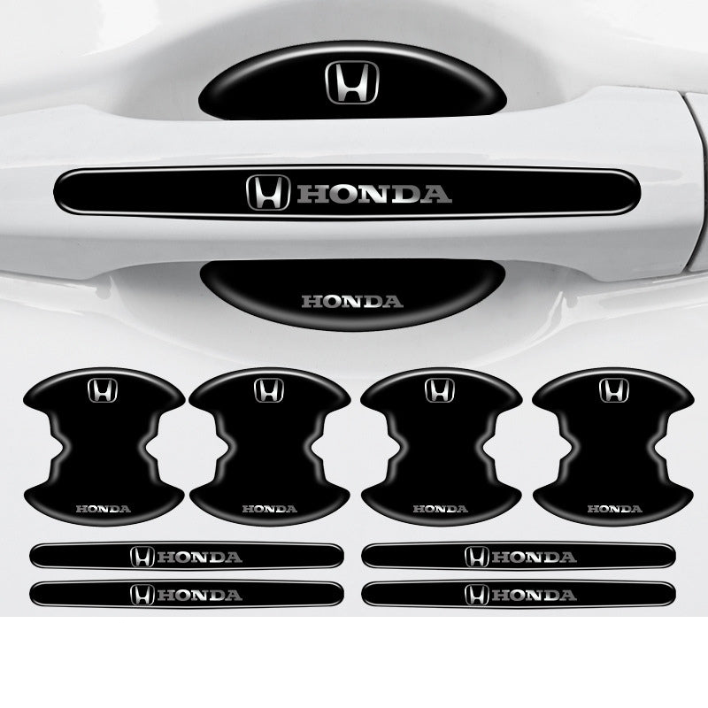 Özel Tasarım Marka Logolu Kapı Kolu Çizik Önleyici Koruma / Premium Aksesuar