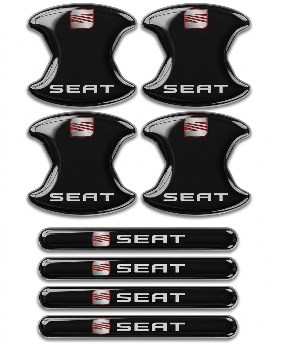 Özel Tasarım Marka Logolu Kapı Kolu Çizik Önleyici Koruma / Premium Aksesuar