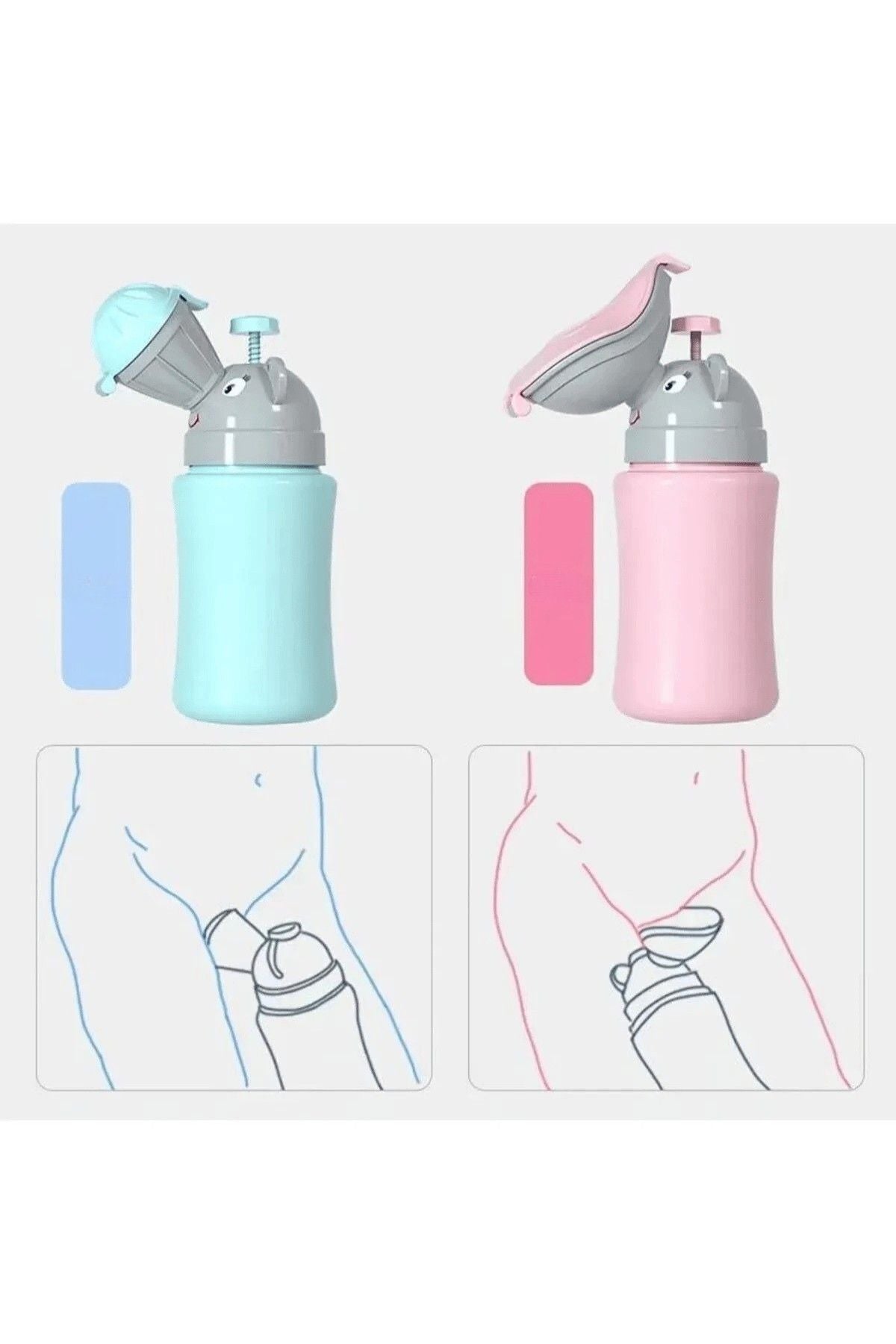 Seyahatlerde Tuvalet Krizini Bitiren Portatif Çocuk Pisuarı – Sızdırmaz & Hijyenik